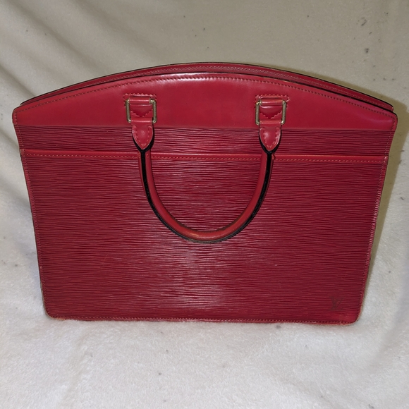 Authentic Louis Vuitton Red Epi Riviera Bag - Picture 3 of 15